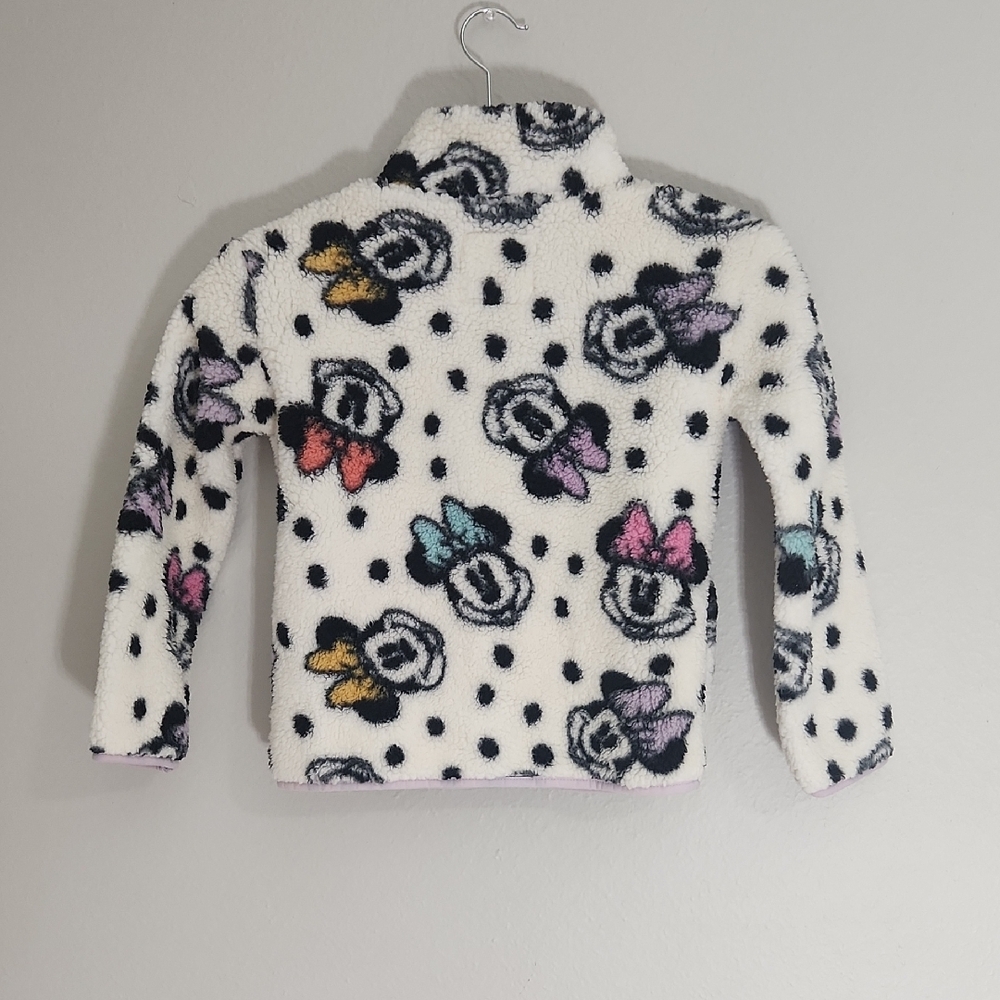 Disney Jumping Beans Fleece Jacket - Black and White Size 6. - Picture 5 of 7